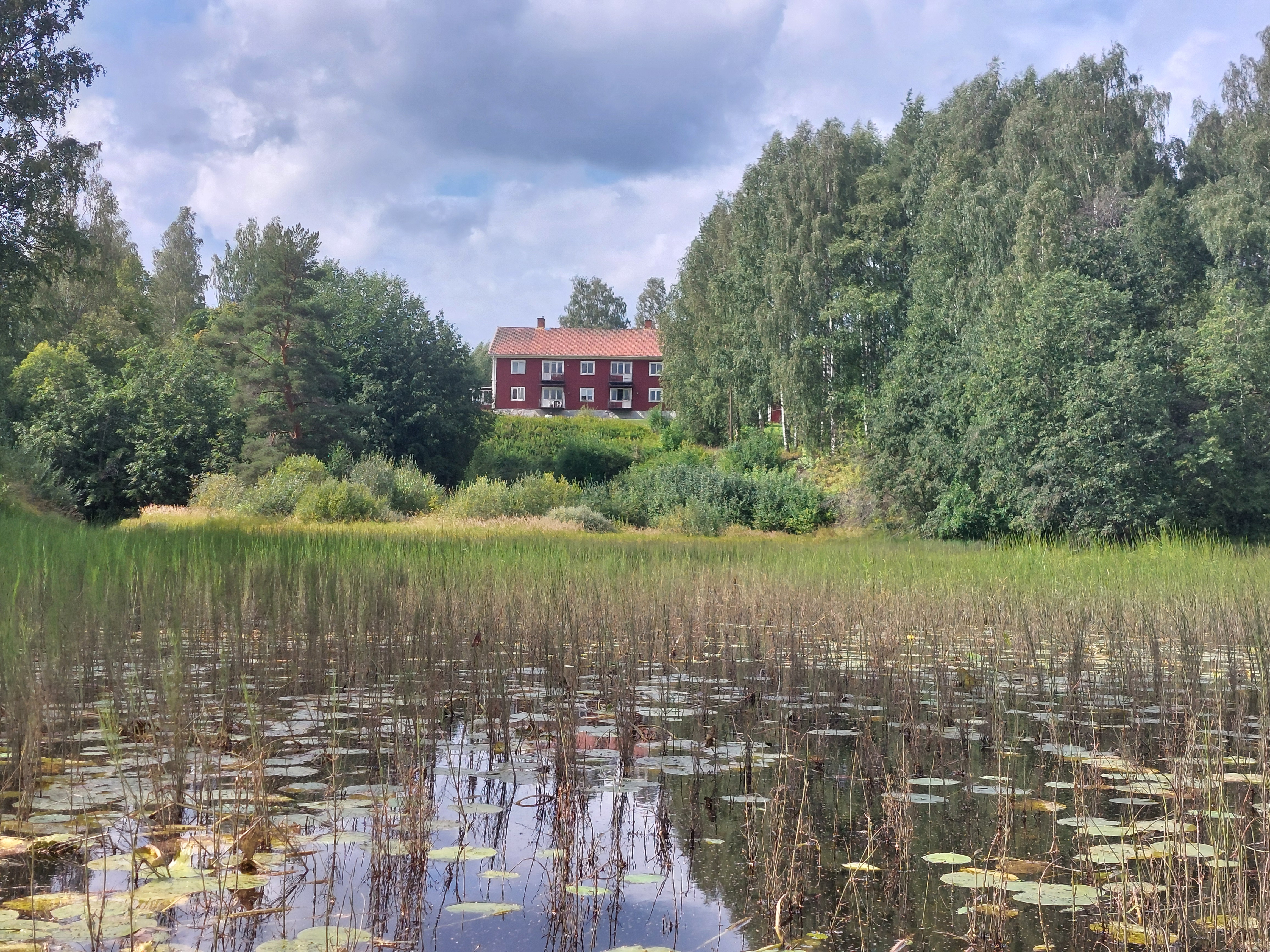 Ruim en sfeervol appartement in Zweden aan de rivier Voxna