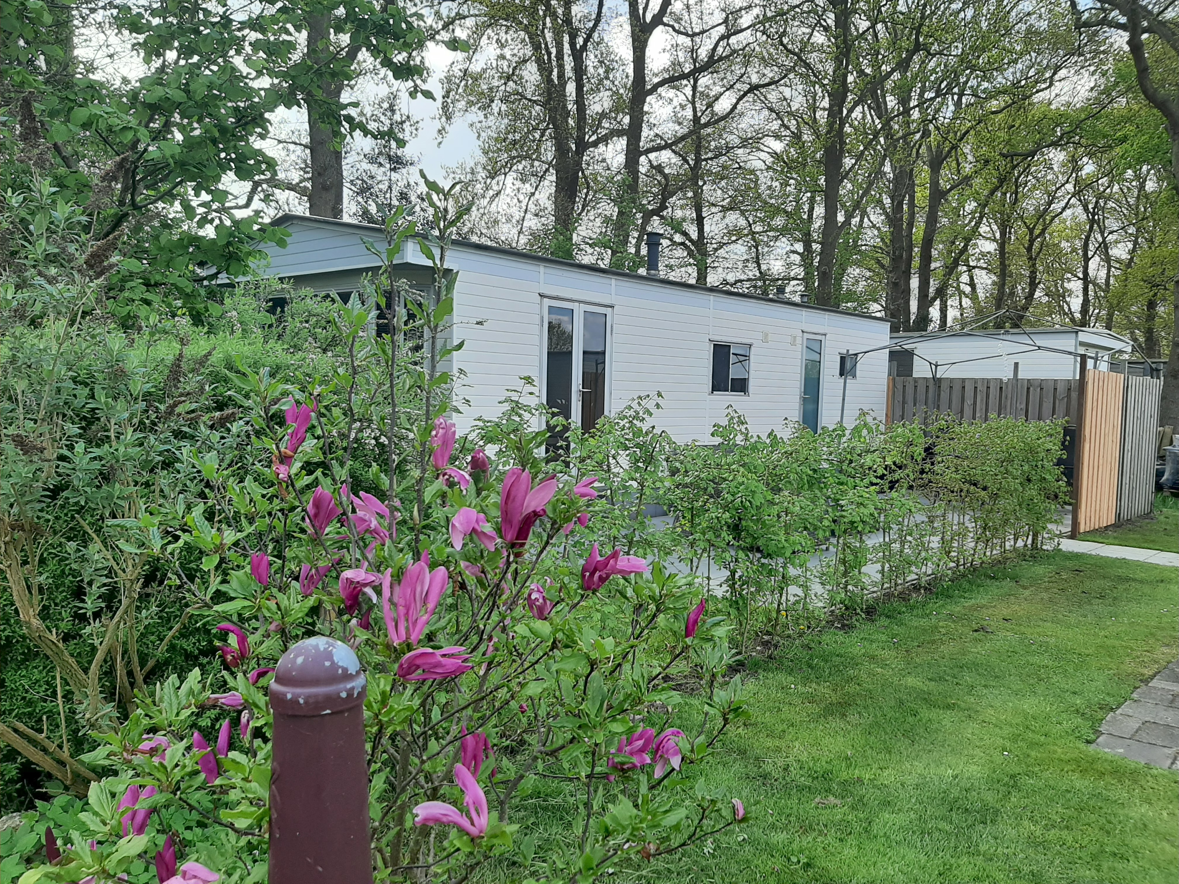 Stacaravan in Punthorst (Gem. Staphorst)