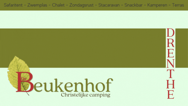Christelijke camping De Beukenhof in Tiendeveen provincie Drenthe voor jong & oud