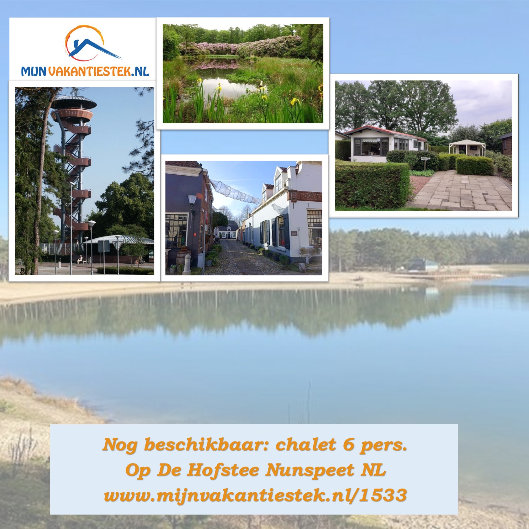 Nog beschikbaar vakantiechalet op De Hofstee Nunspeet