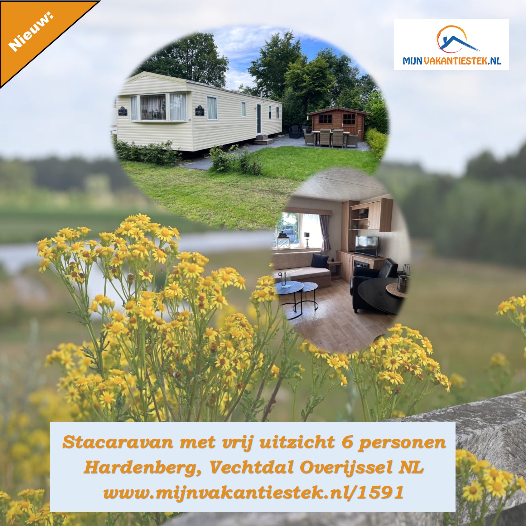 Nieuw aanbod op Mijnvakantiestek.nl in Hardenberg